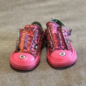 Pink Fishy Converse